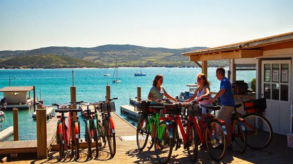 Découvrez l'île aux Moines : location de vélos en famille