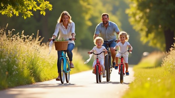 Louez un vélo à l'île aux Moines et explorez en famille